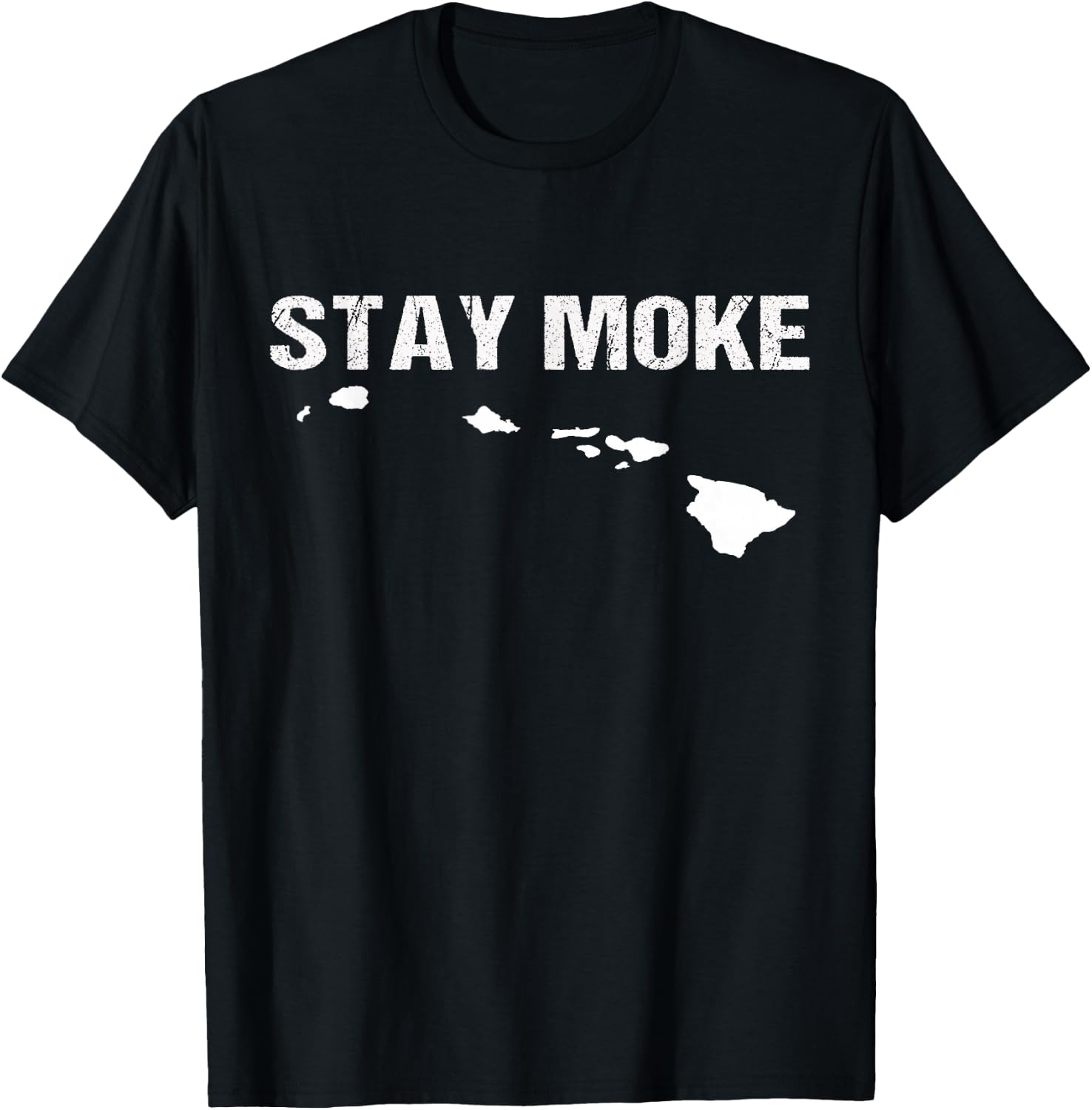 Moke Hawaiian Islands T-Shirt - T-Shirt | Black