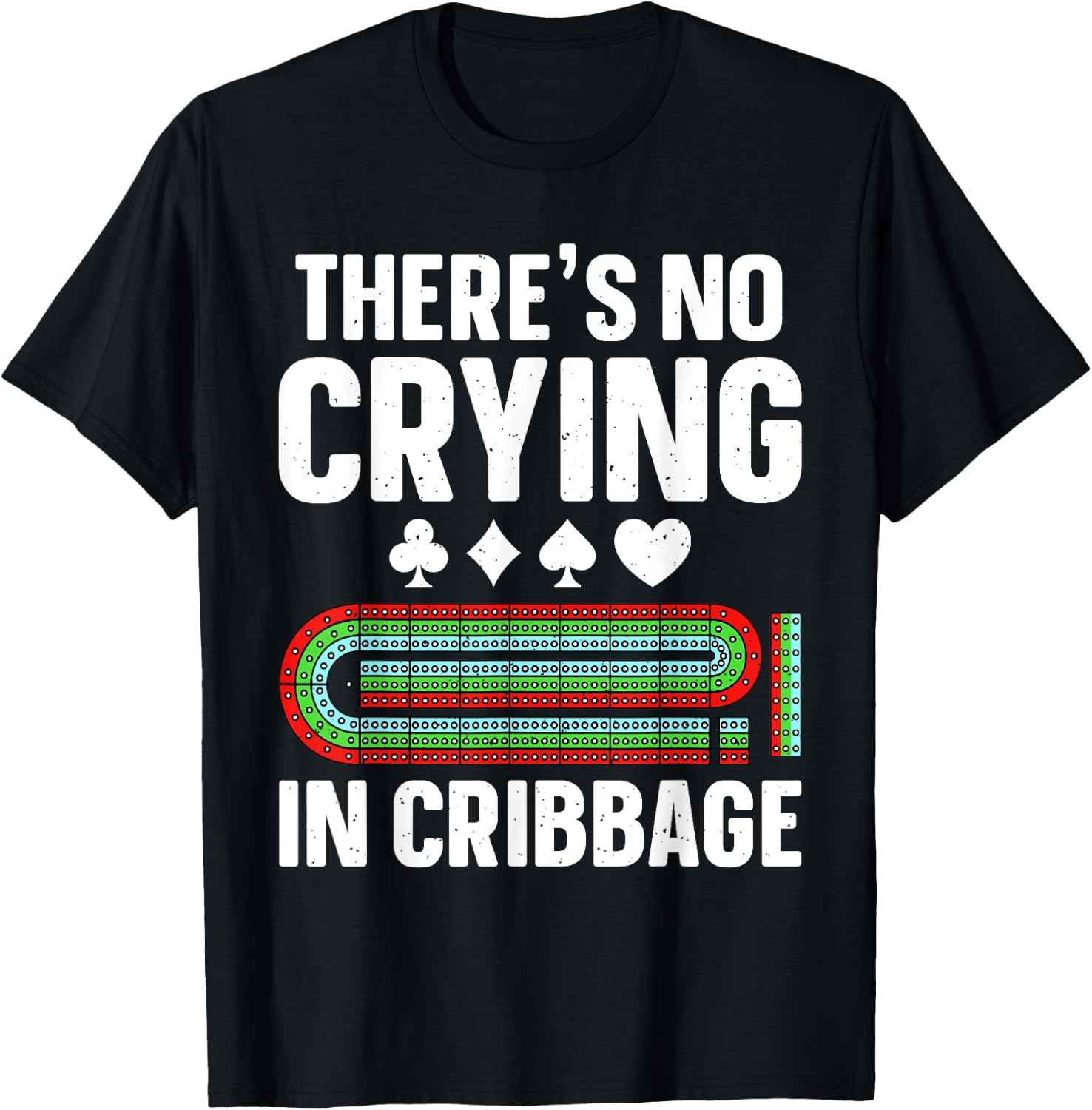 Cribbage Design Women Cribbage Player Cribbage Lover T-Shirt - T-Shirt | Black