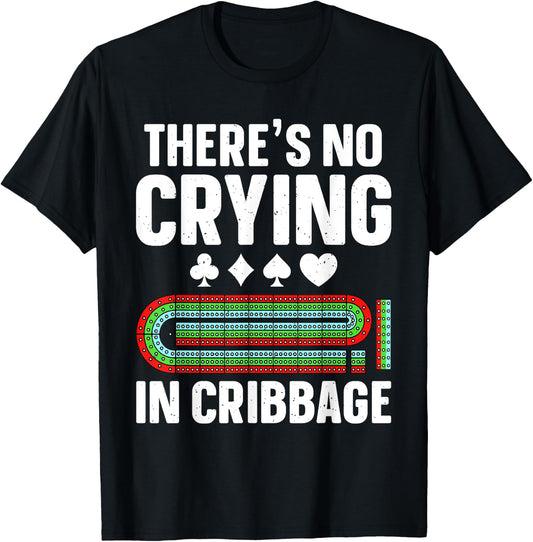 Cribbage Design Women Cribbage Player Cribbage Lover T-Shirt - T-Shirt | Black