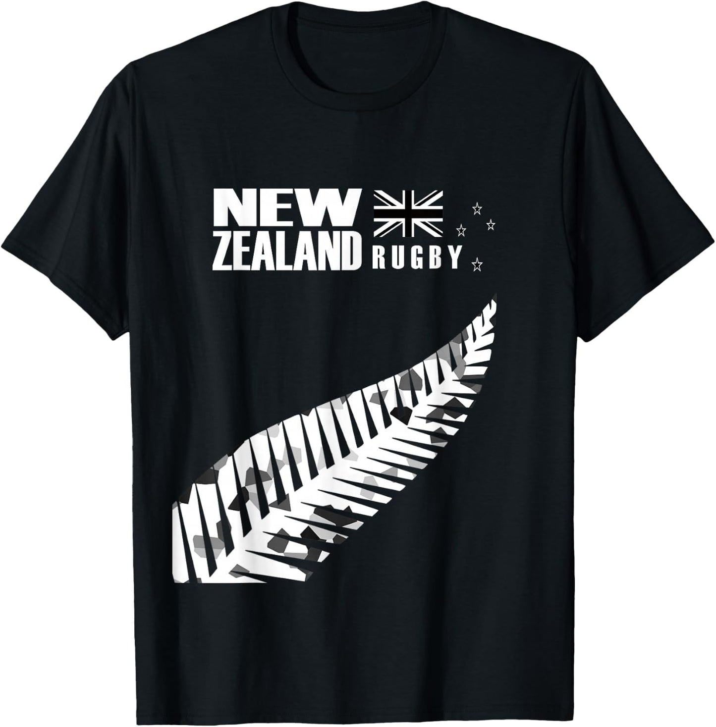 New Zealand Rugby Fan Haka T-Shirt - T-Shirt | Black