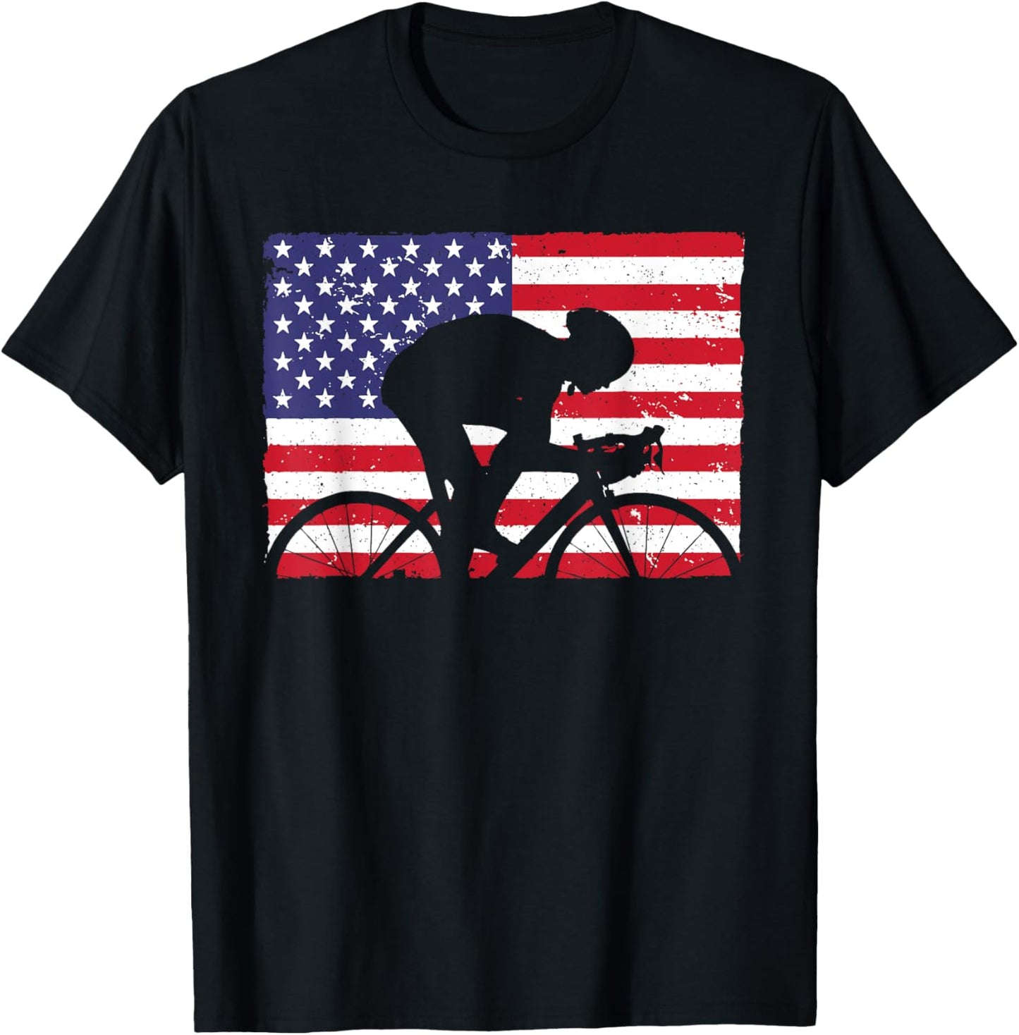 Cool Cycling Art Women Cycle Bicycle Racing Novelty T-Shirt - T-Shirt | Black