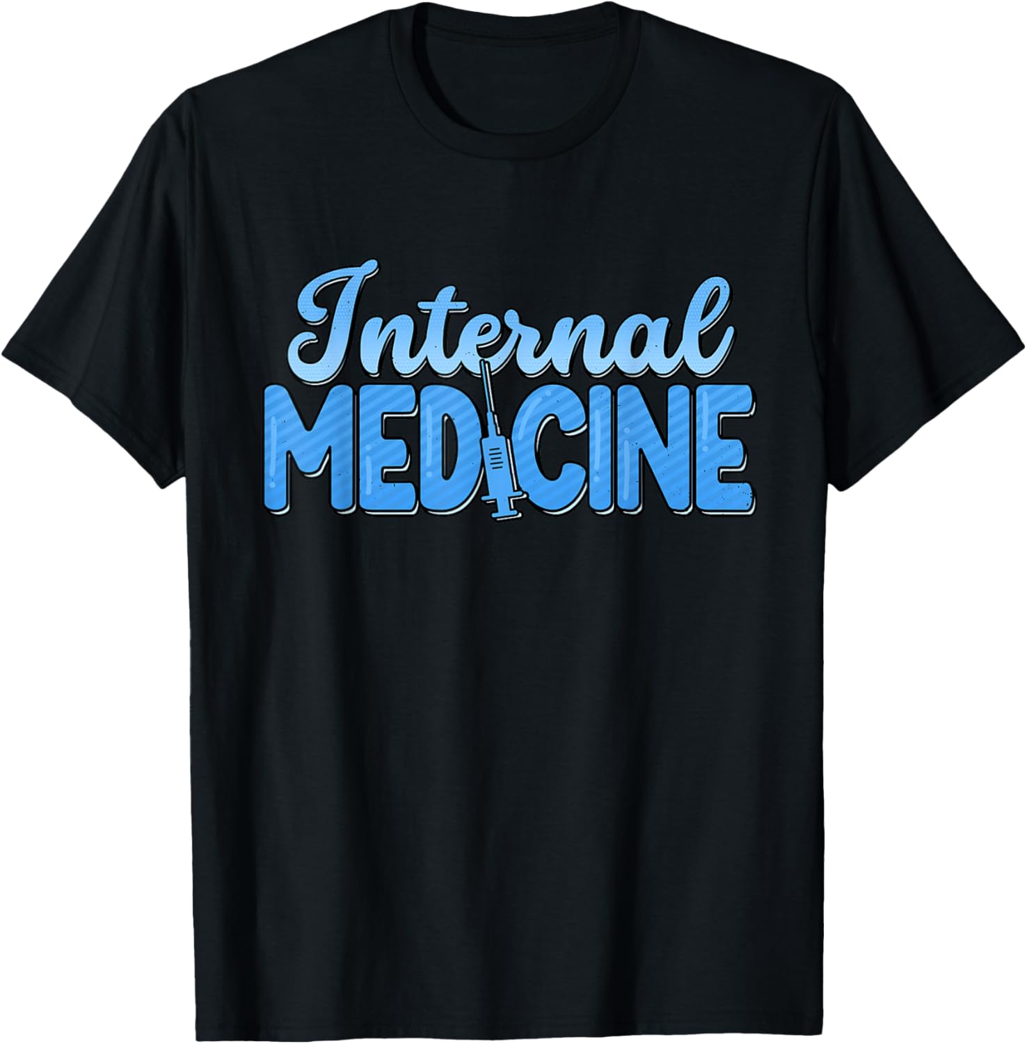 Internal Medicine Resident Internist Doctor IM Med School T-Shirt - T-Shirt | Black