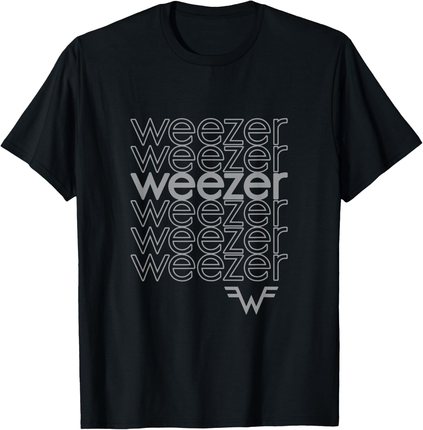 Weezer - Thank You T-Shirt - T-Shirt | Black