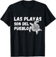 Las Playas Son Del Pueblo Save The Beach Puerto Rico Turtle T-Shirt - T-Shirt | Black