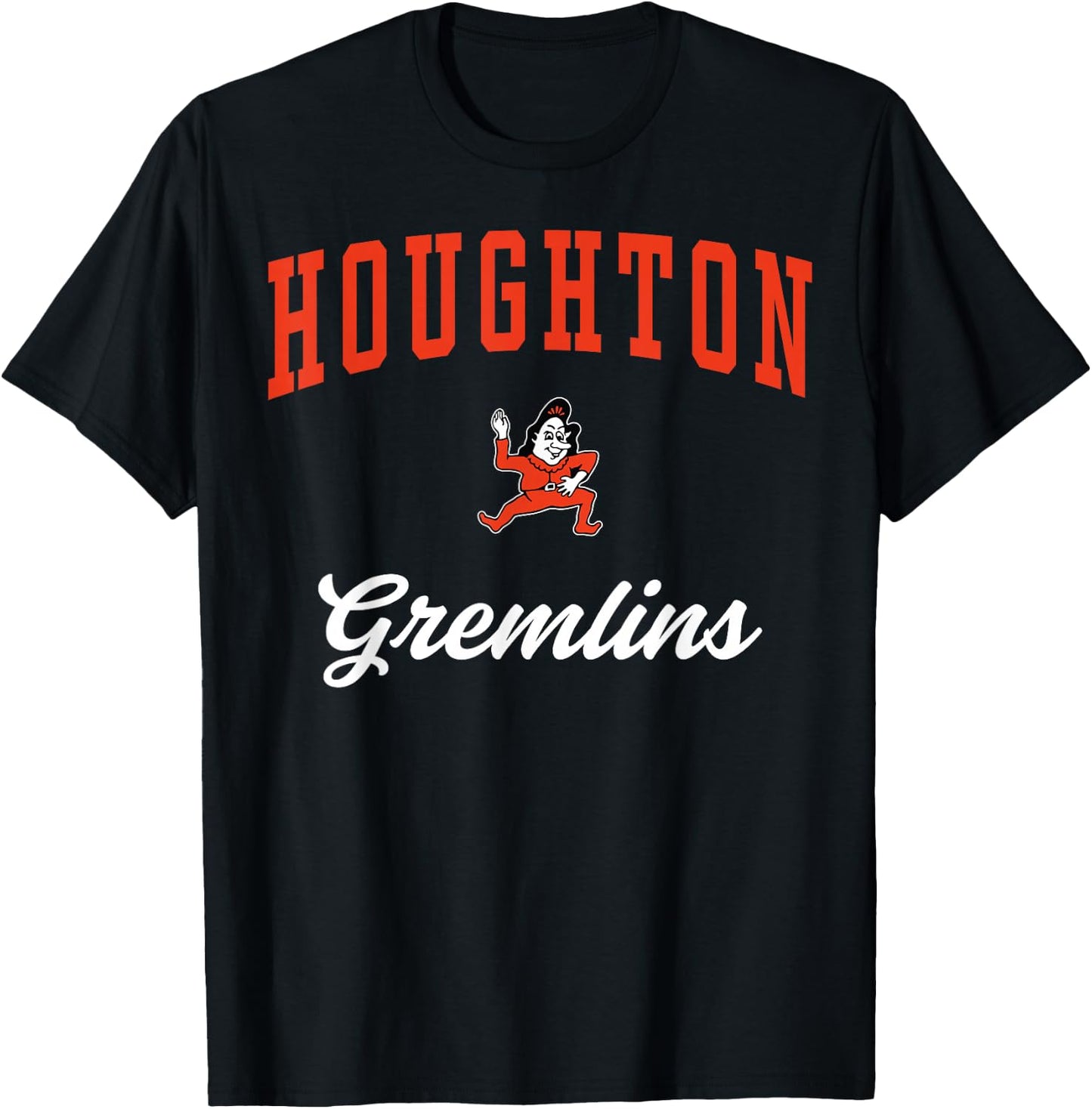 Houghton High School Gremlins T-Shirt - T-Shirt | Black