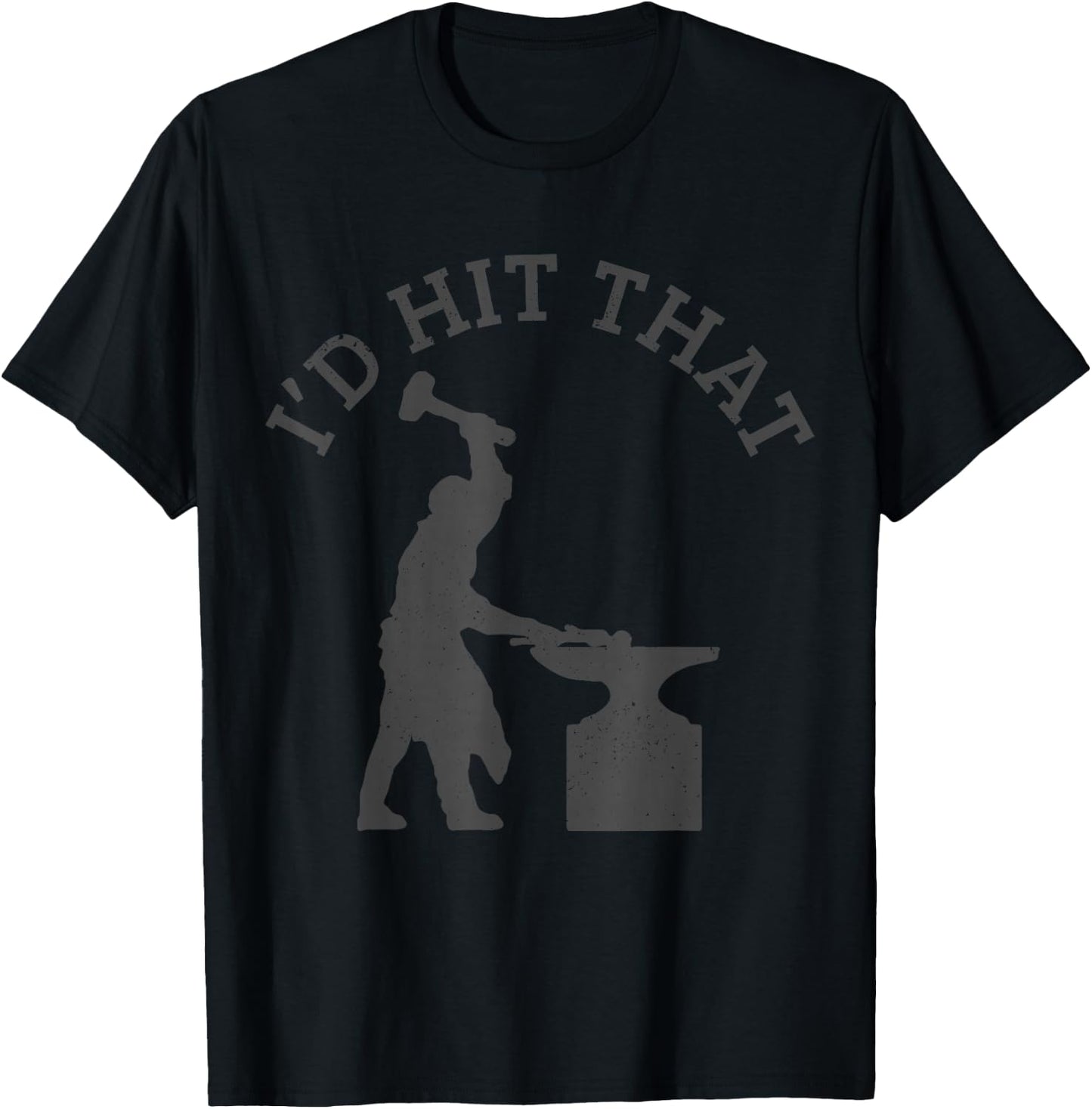 Blacksmith Blacksmith Blacksmith Saying Gift T-Shirt - T-Shirt | Black