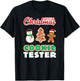 Official Christmas Cookie Tester T Shirt Xmas Cute Toddlers T-Shirt - T-Shirt | Black
