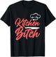 Funny Kitchen B.itch T-Shirt - T-Shirt | Black