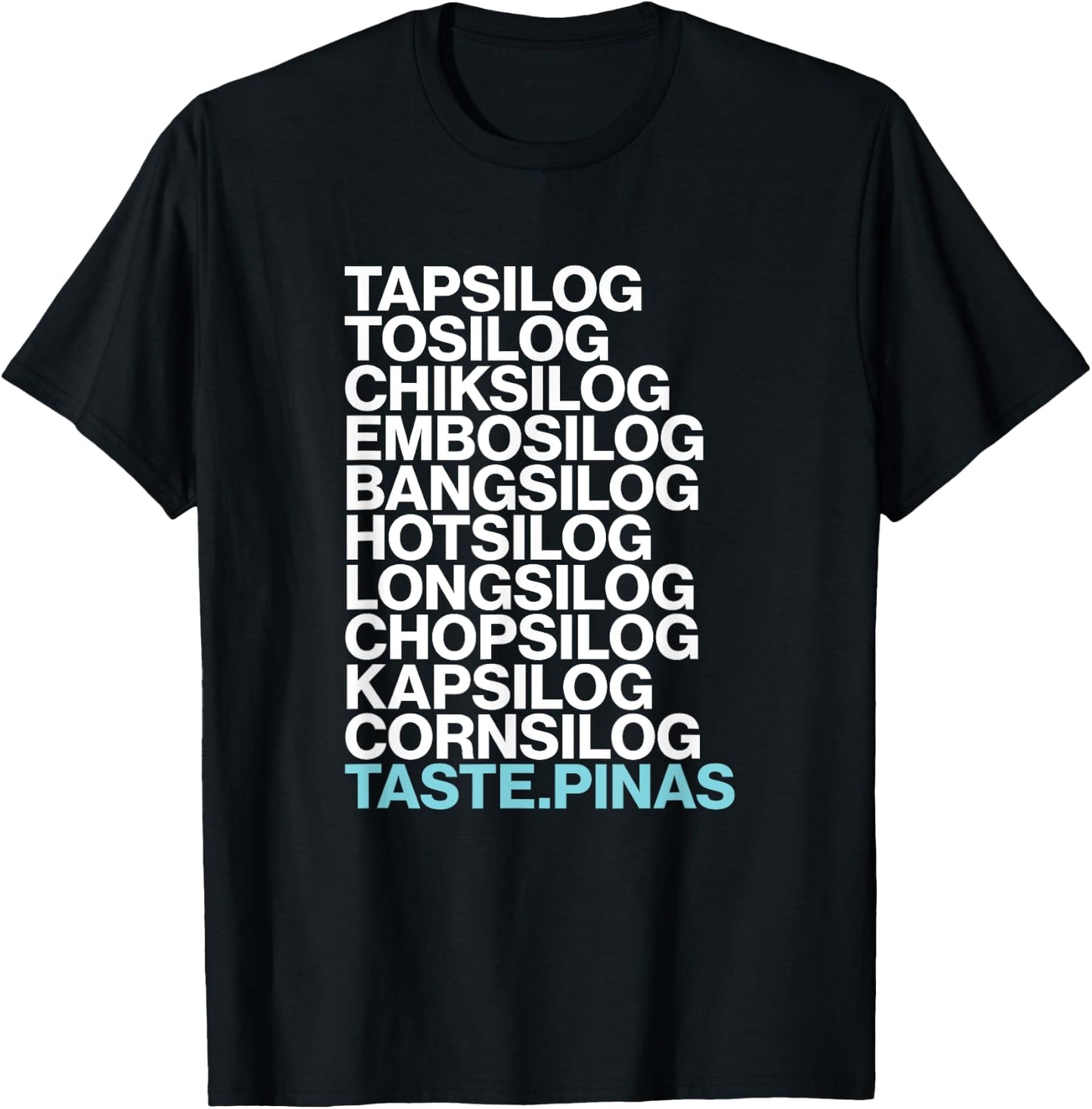 Team Manila Silog Filipino Food T-Shirt - T-Shirt | Black