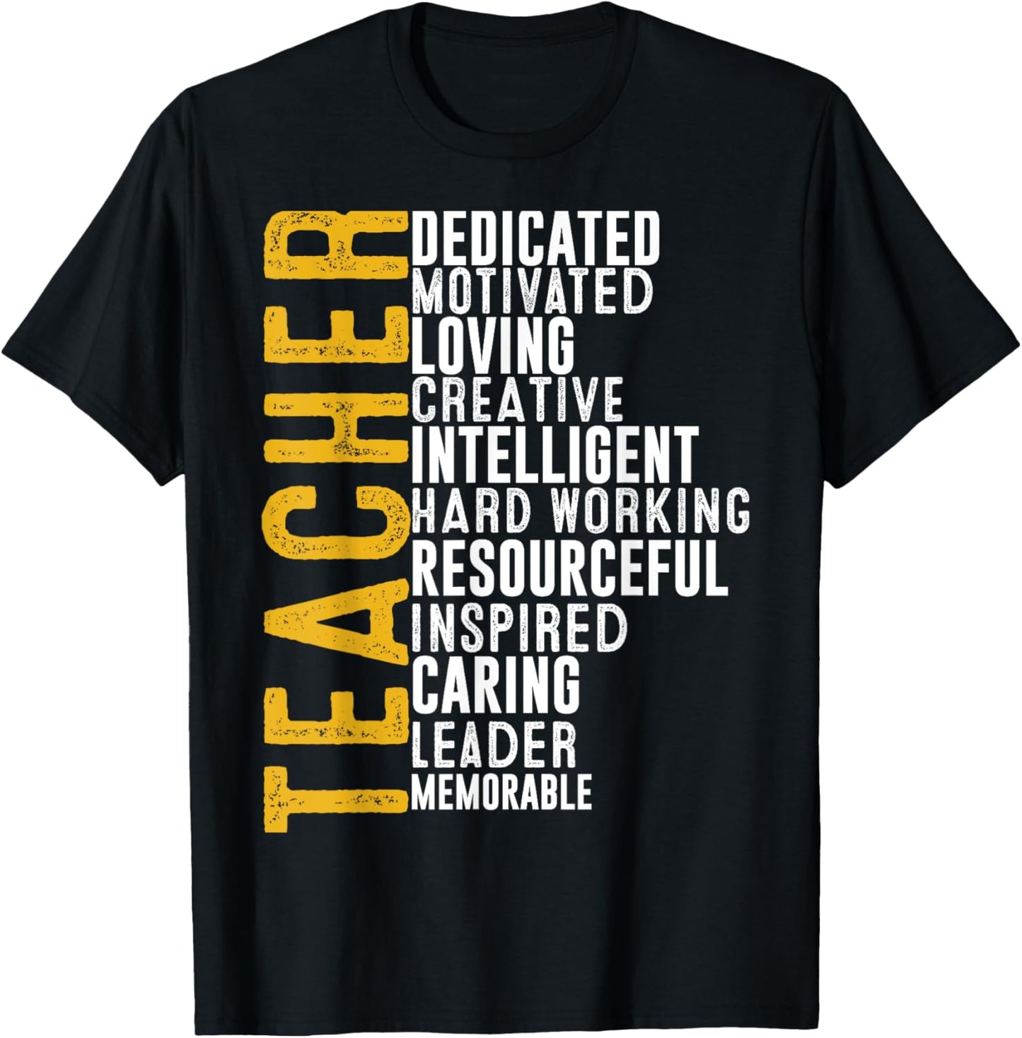 Teacher Men Women Funny School Teachers T-Shirt - T-Shirt | Black