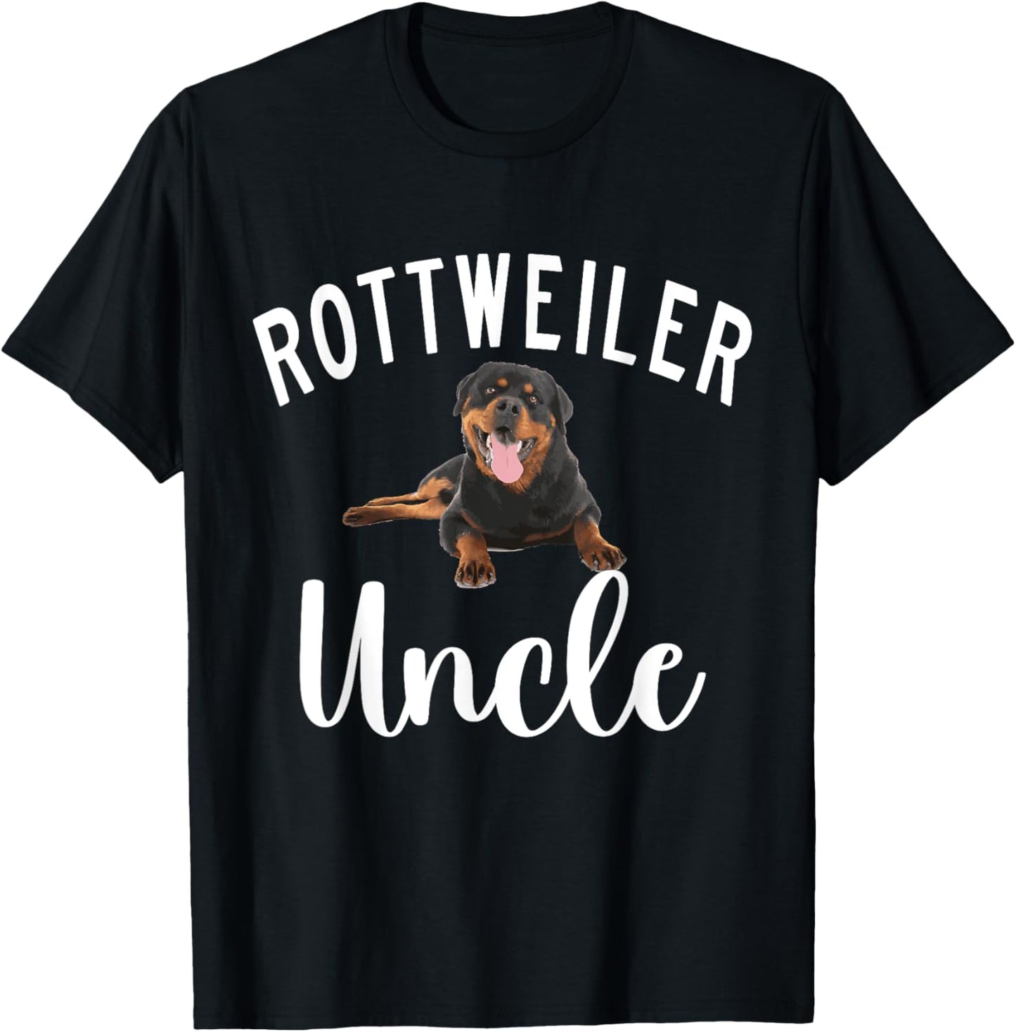 Rottweiler Uncle T-Shirt - T-Shirt | Black