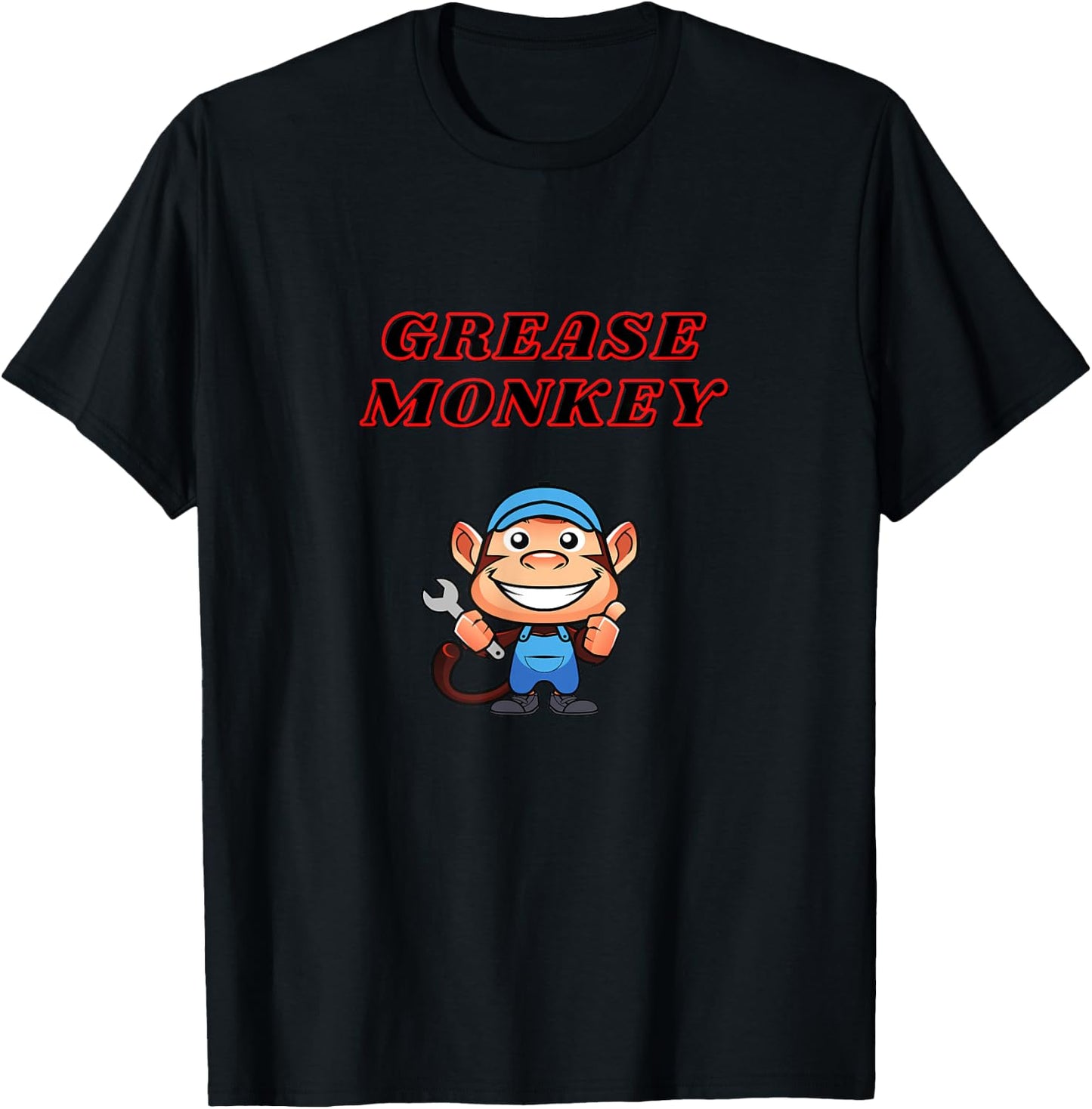 Grease Monkey T-Shirt - T-Shirt | Black
