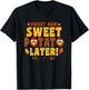 Sweat Now Sweet Potato Later - Turkey Trot Run Thanksgiving T-Shirt - T-Shirt | Black