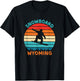 Snowboard Wyoming Shirt - Snowboard Trips in Wyoming T-Shirt - T-Shirt | Black