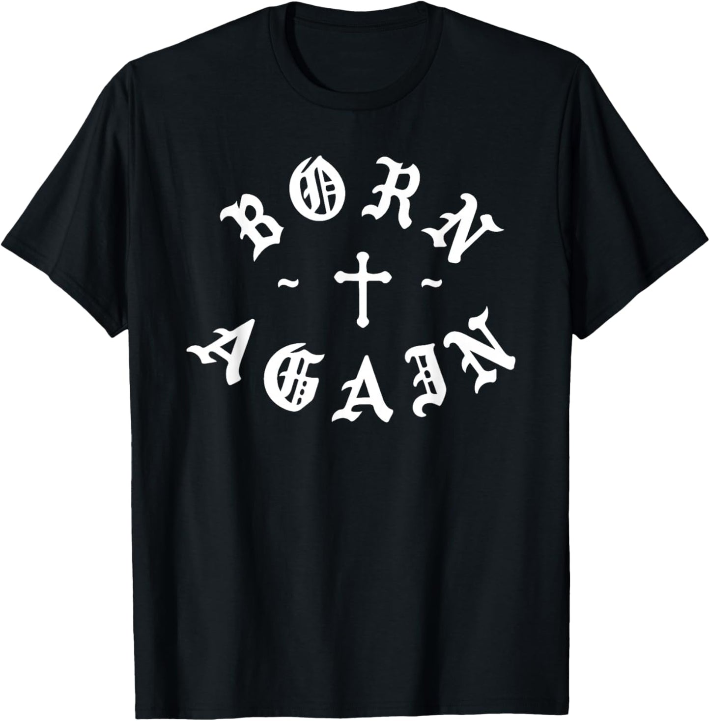 Born Again x Christian T-Shirt - T-Shirt | Black
