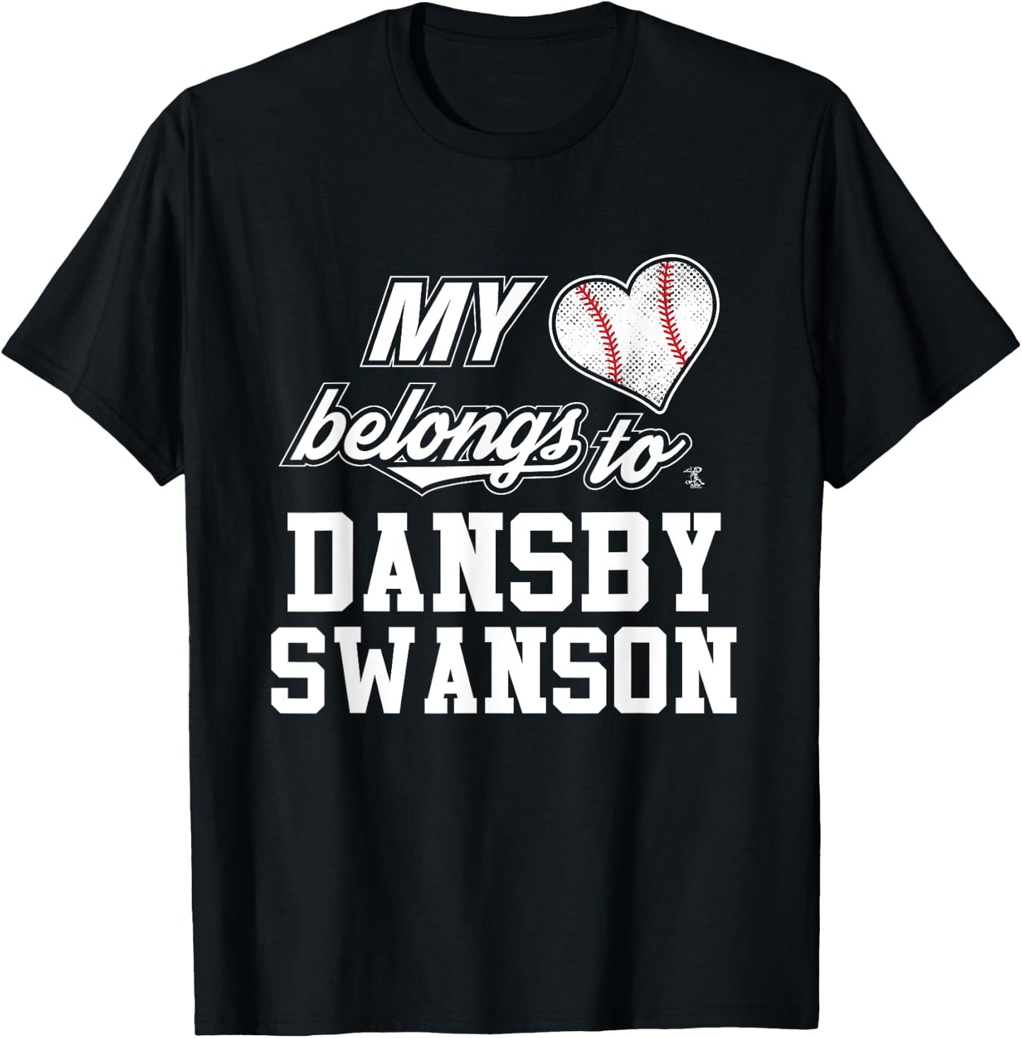 Dansby Swanson Gameday T-Shirt - T-Shirt | Black