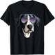 Gifts For Dog Lovers Graphic Cool Dog With Sunglasses T-Shirt - T-Shirt | Black