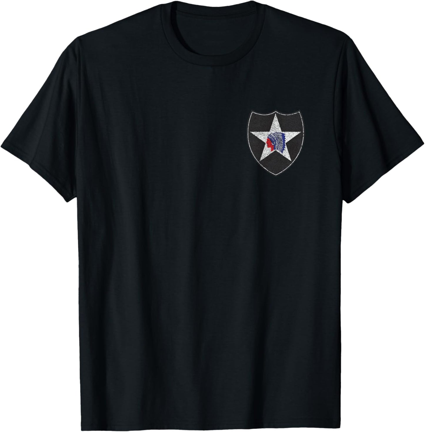 2nd Infantry Division Second Army T-Shirt - T-Shirt | Black
