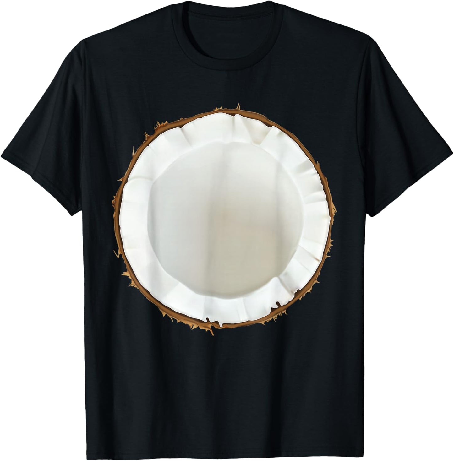 Coconut Shirt Adult Kids Men Women Coconut Costume T-Shirt - T-Shirt | Black