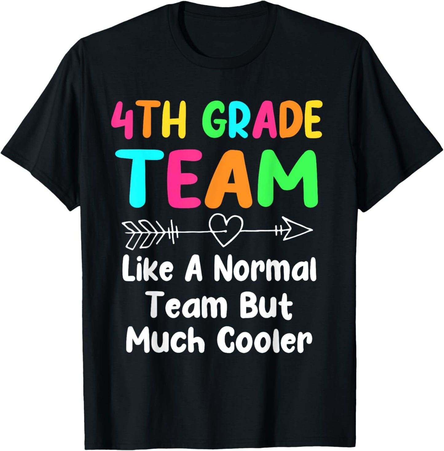 4th Grade Team Definition Teacher Team Fourth Grade Men Women Kids T-Shirt - T-Shirt | Black