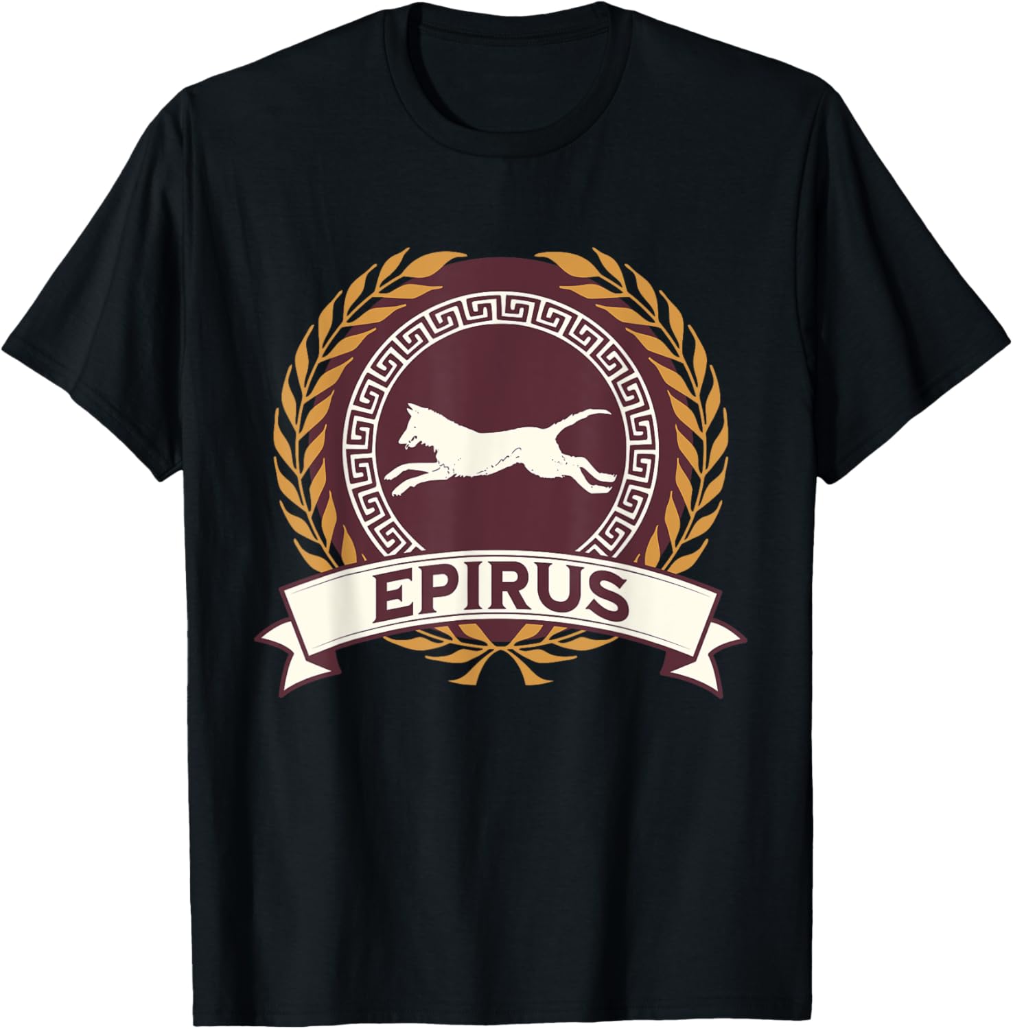Epirus Ancient Greece Kingdom of Epirus T-Shirt - T-Shirt | Black