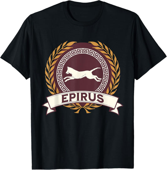 Epirus Ancient Greece Kingdom of Epirus T-Shirt - T-Shirt | Black