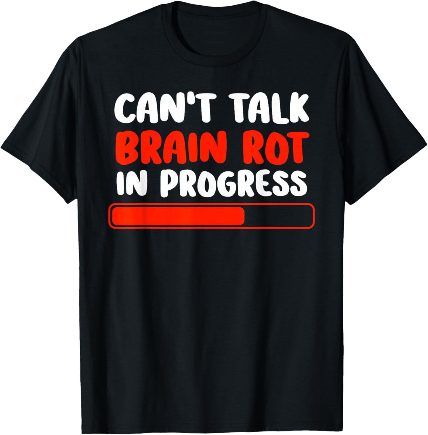 Brain Rot Shirt for Kids Brainrot Meme Funny Gamers Boys T-Shirt - T-Shirt | Black