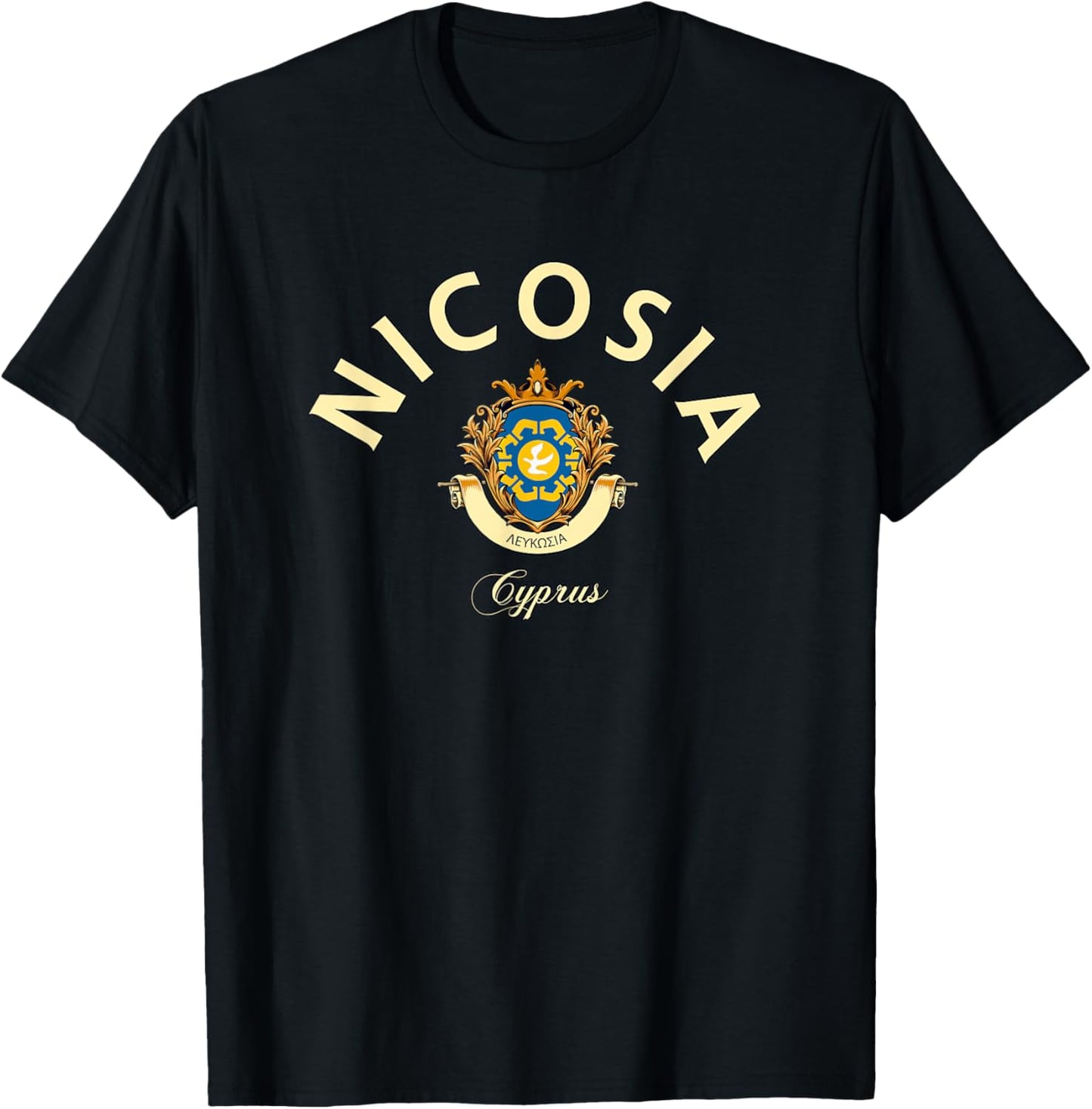 Nicosia Cyprus, Nicosia trip, Cyprus Capital T-Shirt - T-Shirt | Black