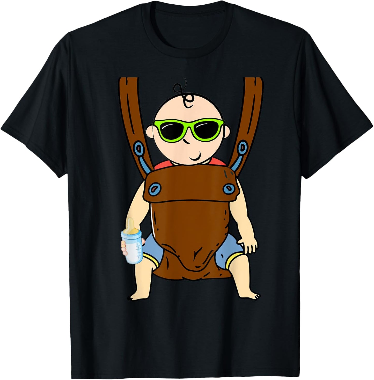Diaper Party For Dad To Be New Baby Funny Man Shower T-Shirt - T-Shirt | Black