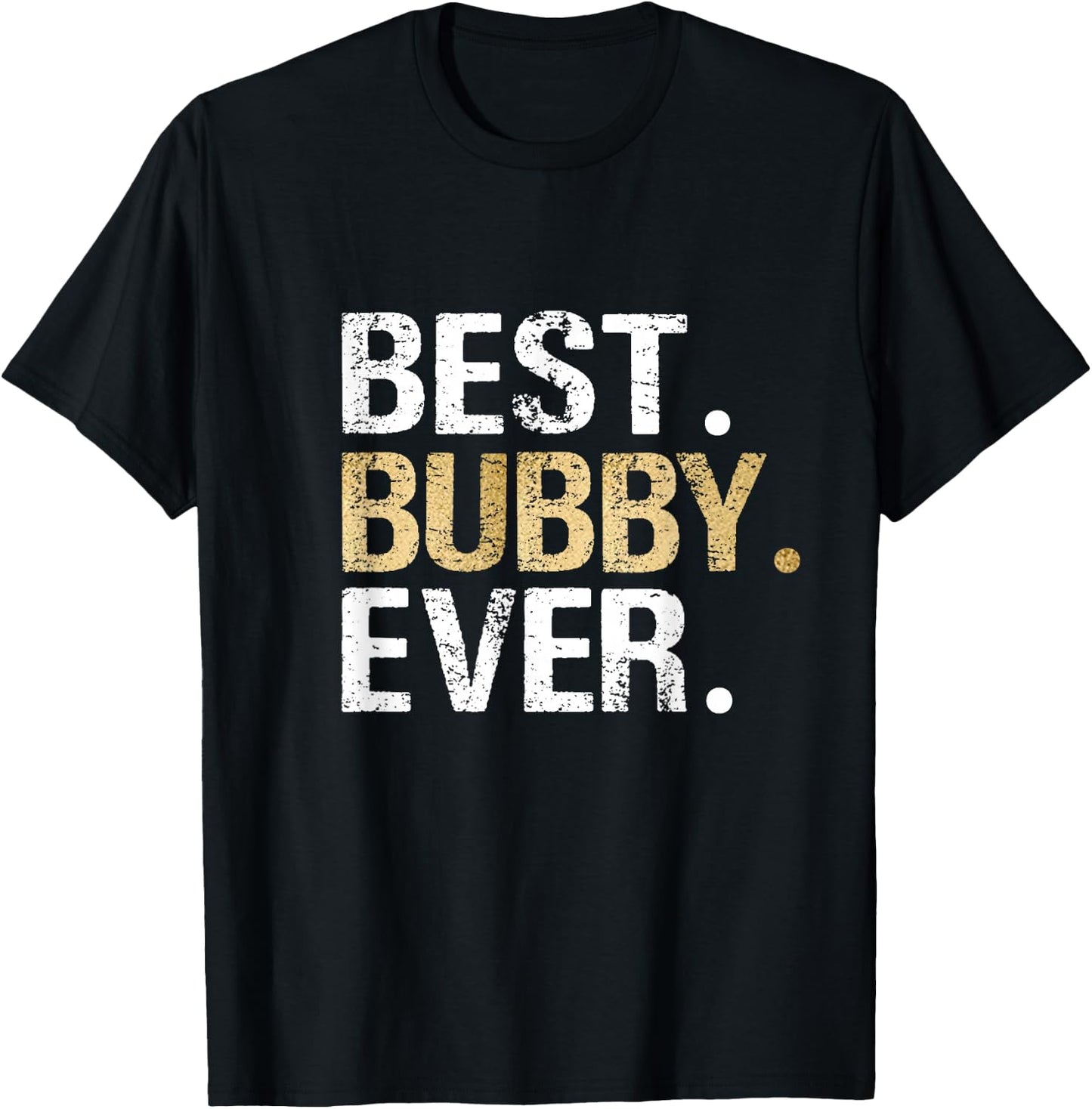 Best Ever Bubby Israel Israeli Jewish Yiddish Grandma T-Shirt - T-Shirt | Black