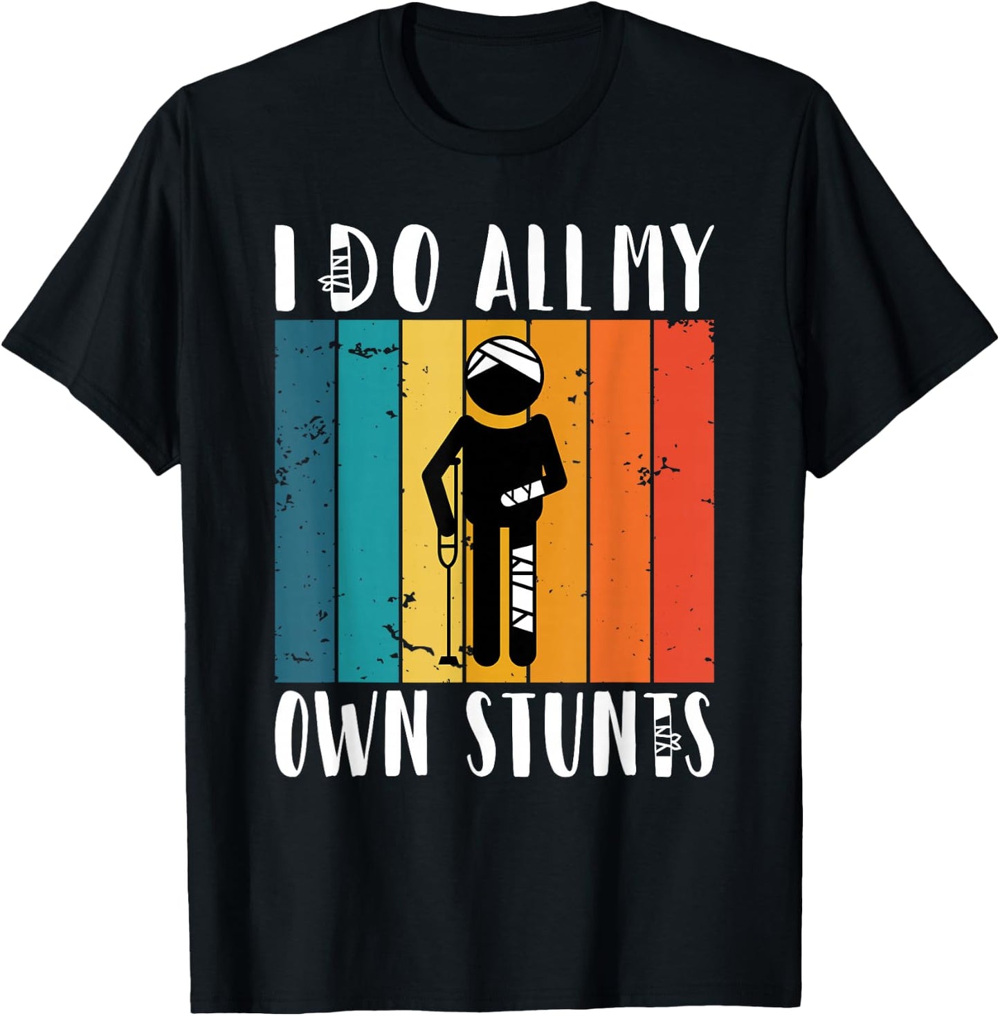 I do all my own Stunts T-Shirt - T-Shirt | Black