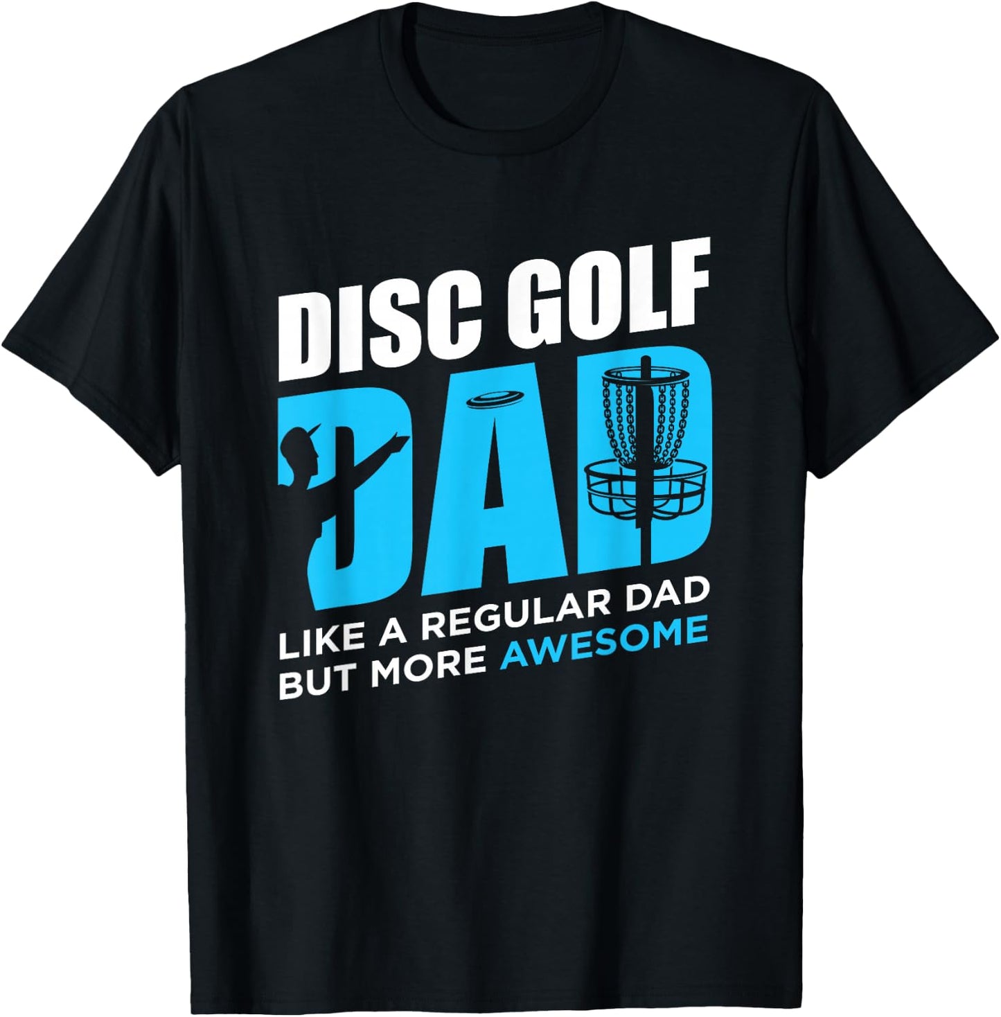 Disc Golf Vintage Funny Disc Golfing Dad Lover Player Gift T-Shirt - T-Shirt | Black
