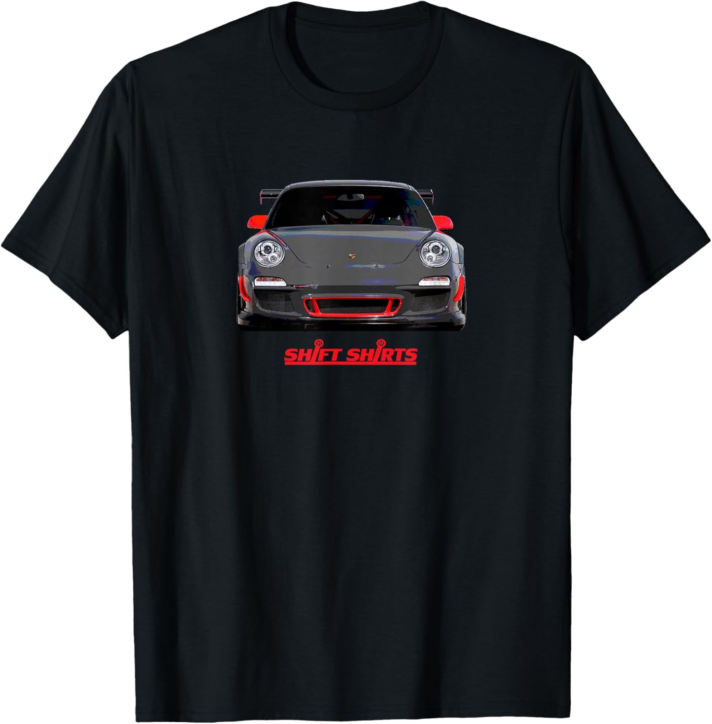 Paddock View - 911 GT3 RS (997.2) Inspired T-Shirt - T-Shirt | Black