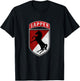 11th Armored Cavalry Regiment Sapper 11th ACR Veteran Papa T-Shirt - T-Shirt | Black