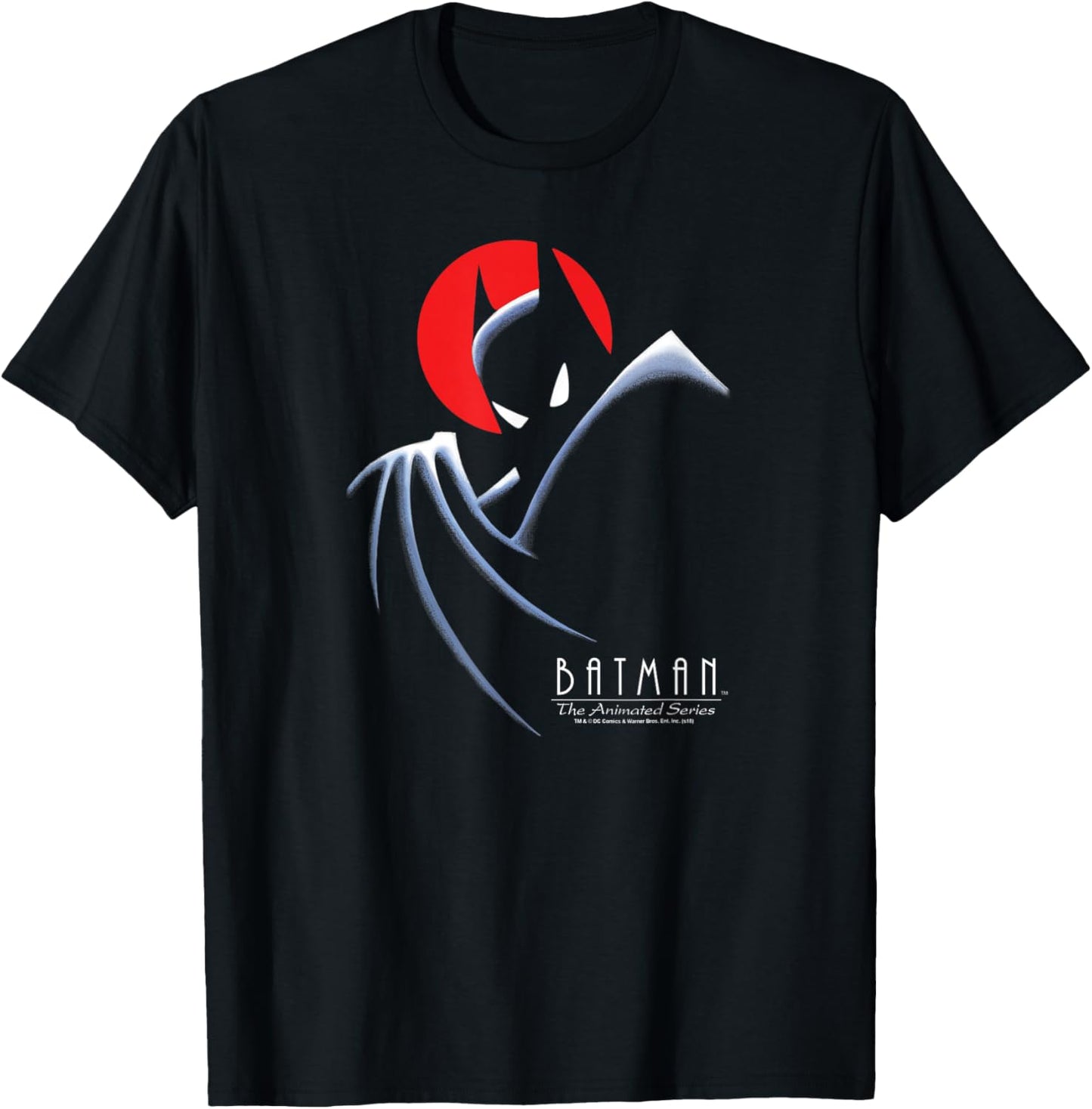 Batman: The Animated Series Behind The Cape T-Shirt - T-Shirt | Black
