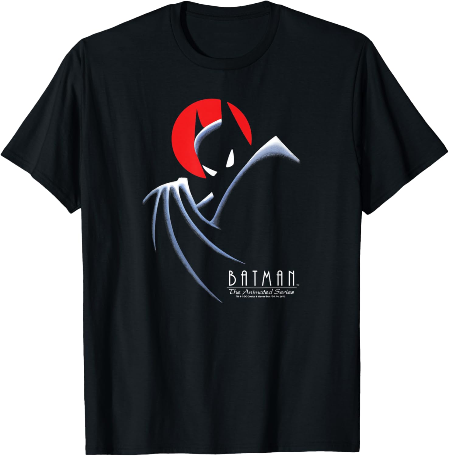 Batman: The Animated Series Behind The Cape T-Shirt - T-Shirt | Black