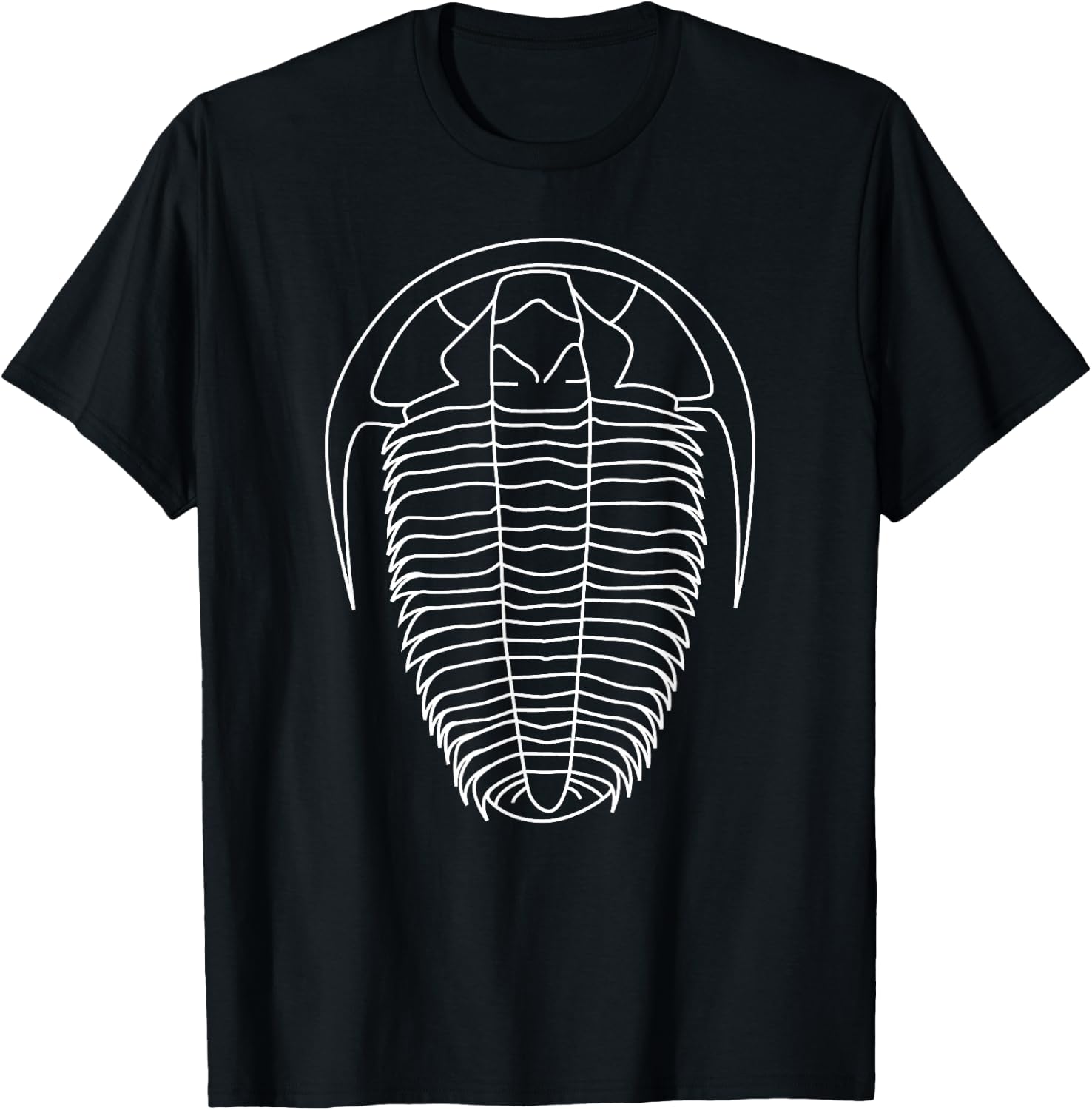 Trilobite Fossil Geology Teacher Student Geologist Gift T-Shirt - T-Shirt | Black