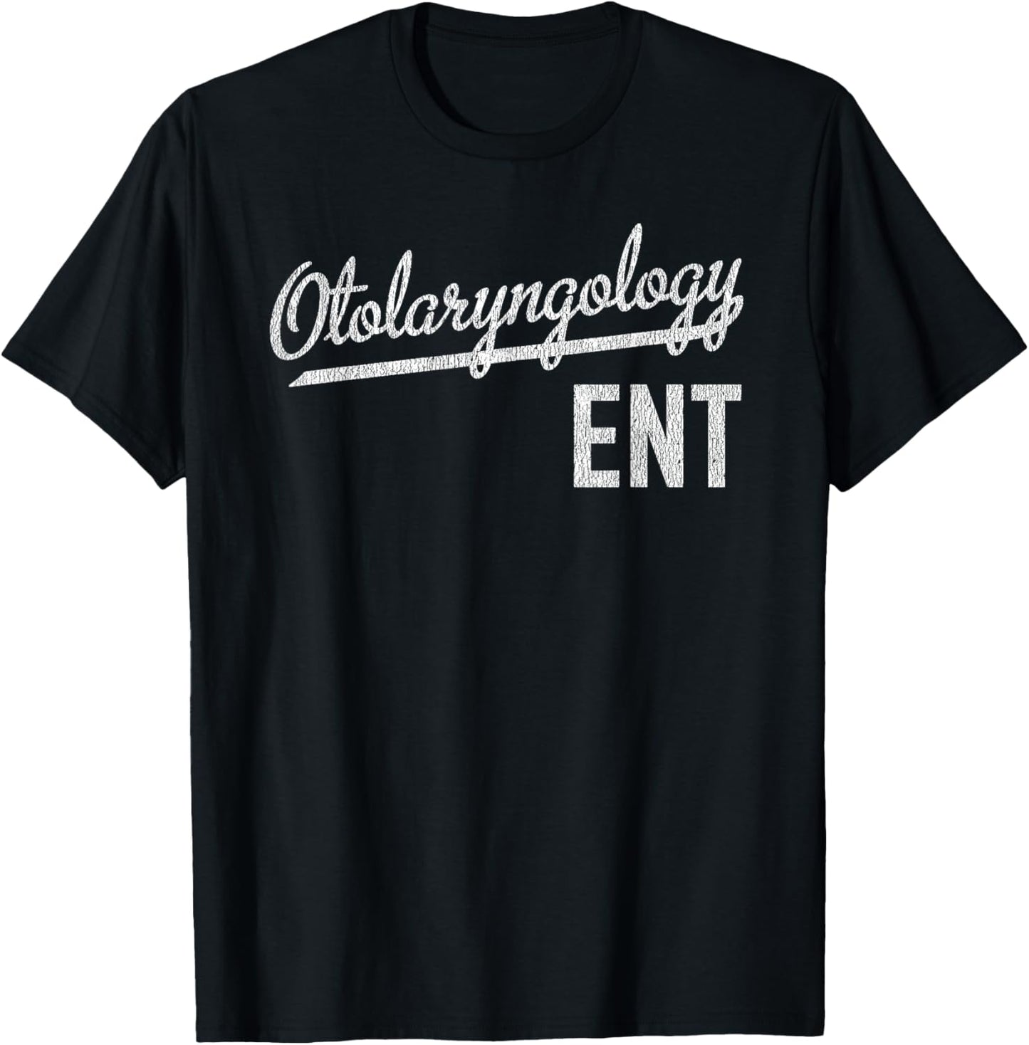 Otolaryngology ENT Doctor Nurse Ear Nose Throat T-Shirt - T-Shirt | Black