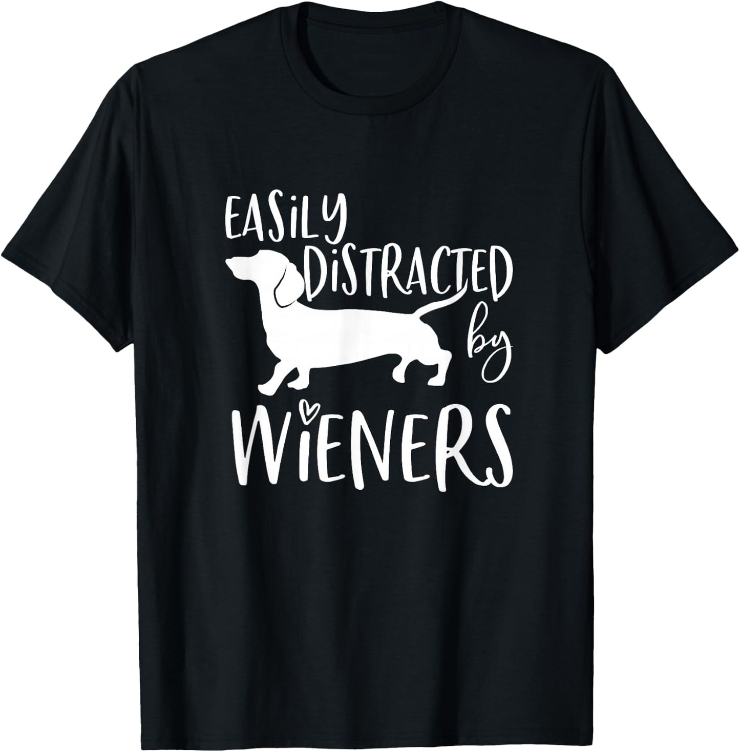 Weiner Dog Apparel Women's Dachshund Doxie Mom T-Shirt - T-Shirt | Black