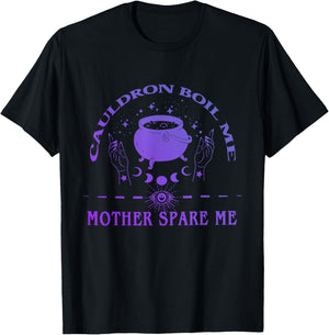 Cauldron Boil Me Mother Spare Me Apparel T-Shirt - T-Shirt | Black