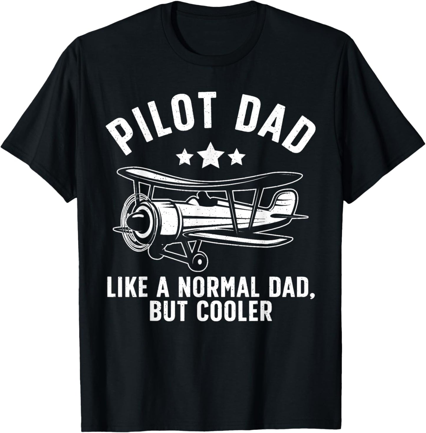 Best Pilot Art Dad Aircraft Aviation Airplane Pilots T-Shirt - T-Shirt | Black