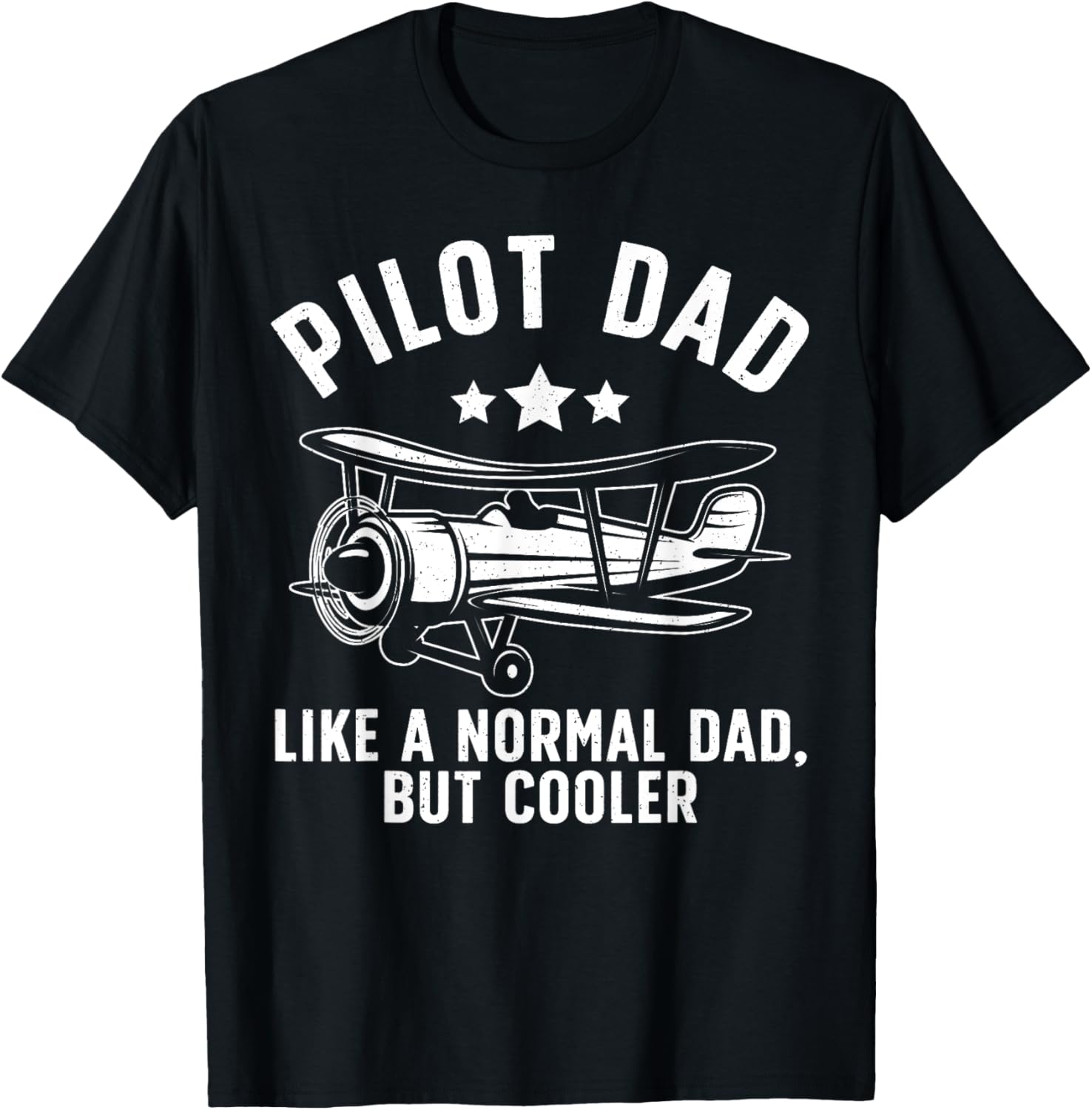 Best Pilot Art Dad Aircraft Aviation Airplane Pilots T-Shirt - T-Shirt | Black