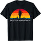 Boston 26.2 Miles 2021 Marathon Running Friend Run Support T-Shirt - T-Shirt | Black