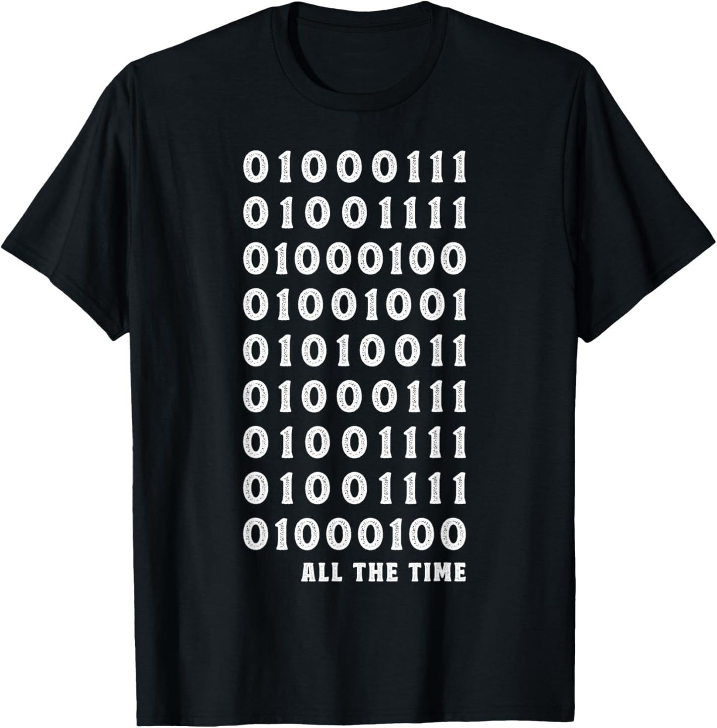 God Is Good Binary Code Christian Computer Programmer T-Shirt - T-Shirt | Black