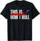Painter Art Women Paint Roller Professional Painter T-Shirt - T-Shirt | Black