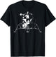 Lunar Lander Floating Sketch T-Shirt - T-Shirt | Black