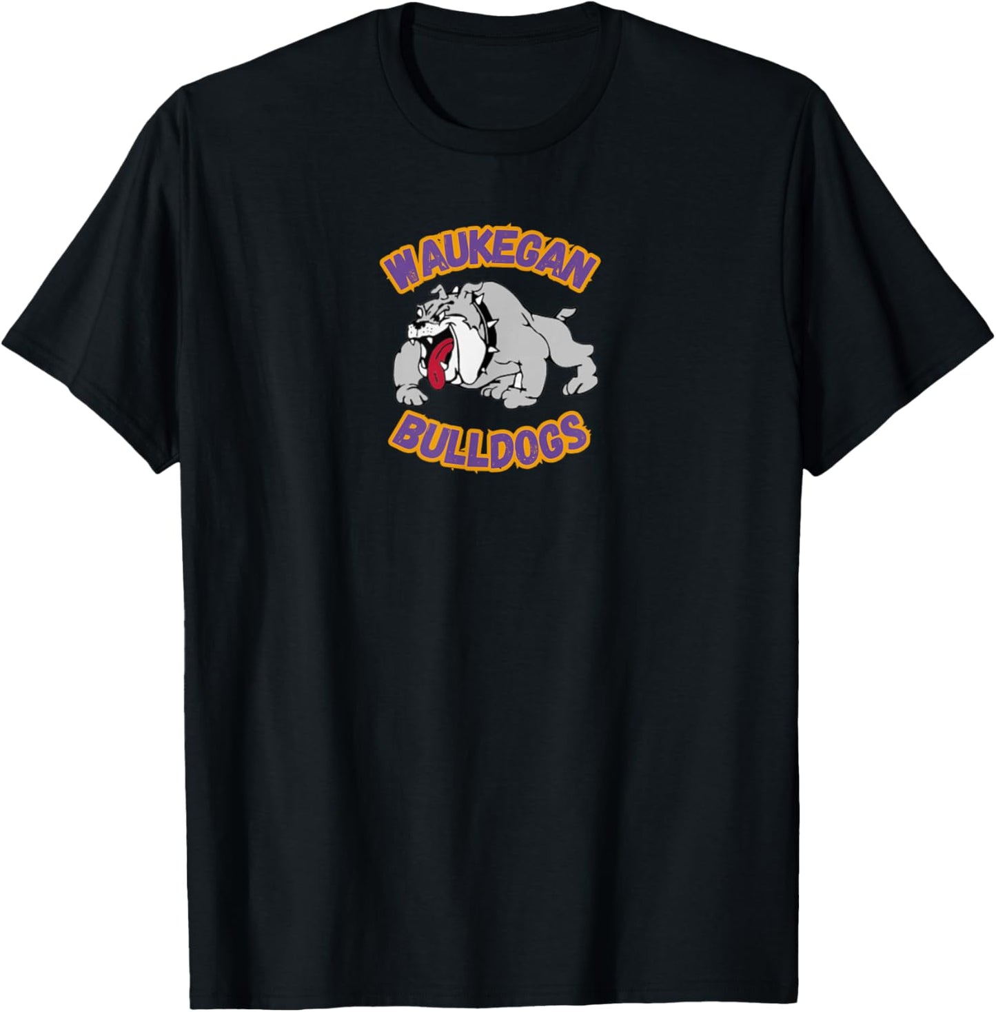 Waukegan Bulldogs T-Shirt - T-Shirt | Black