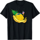 Kids Cool Pineapple Banana Shirt chill summer vacation T-Shirt - T-Shirt | Black