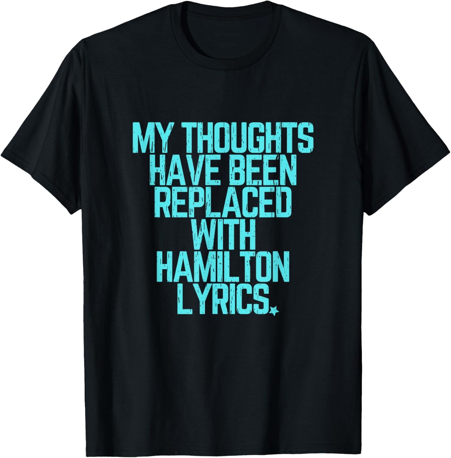 Vintage Historic Hamilton Quote Kids T-Shirt - T-Shirt | Black