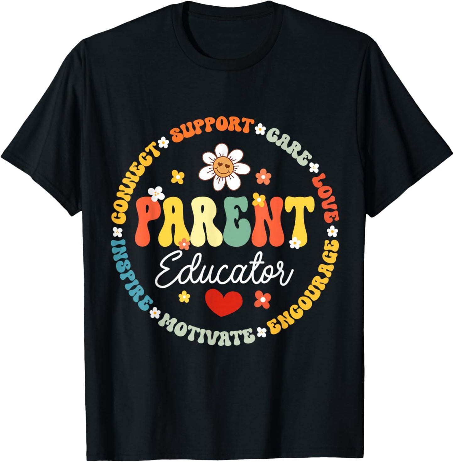 Parent Educator Appreciation Week Back to School T-Shirt - T-Shirt | Black